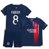 Oficiální Fotbalový Dres Paris Saint-Germain 2023-24 Fabian 8 Domácí pro Děti